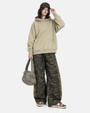 Thermal Fleece Oversized Pullover Hoodie | Inflation Streetwear