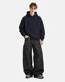 Thermal Fleece Oversized Pullover Hoodie | Inflation Streetwear