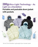 Ultra-Light Hooded Down Jacket | Inflation Streetwear INFLATION