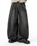INFLATION Washed Barrel Baggy Jeans INFLATION