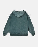 French Terry Washed Distressed Hoodies | Inflation Streetwear INFLATION
