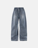 Acid Wash Detachable Bandana Baggy Jeans | Inflation Streetwear INFLATION