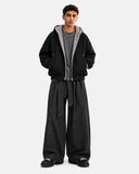 Cleanfit Faux Fur Lined Hooded Padded Jacket | Inflation Streetwear