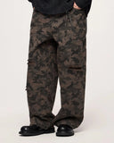 Camo Ripped Cargo Pants | Inflation Streetwear INFLATION