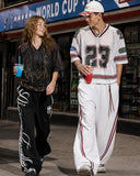 Vintage Colorblock Leopard Mesh Jersey | Inflation Streetwear INFLATION
