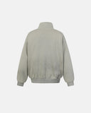 Washed Asymmetric Zip Sweatshirt | Inflation Streetwear