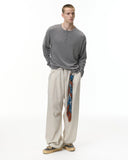 Henley Collar Long Sleeve Tees | Inflation Streetwear INFLATION
