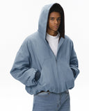 Plush Lining Cropped Hooded Jacket | Inflation Streetwear INFLATION