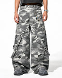 Multi-Pockets Barrel Camouflage Cargo Pants | Inflation Streetwear INFLATION