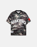 Camo Graphic Mesh Jersey | Inflation Streetwear INFLATION