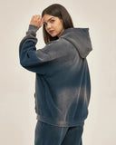 Monkey Wash Ripped Fleece Hoodies | Inflation Streetwear INFLATION