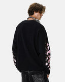 Floral Embroidered Waffle T-Shirt | Inflation Streetwear