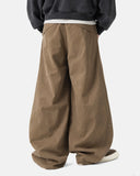 Washed Cotton Barrel Cargo Pants | Inflation Streetwear