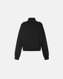 Silver Button Stand Collar Zip Jacket | Inflation Streetwear