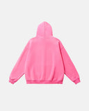 Brand Washed Fleece Zip Up Hoodies | Inflation Streetwear INFLATION