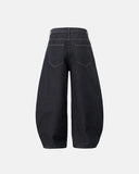 INFLATION Raw Color Barrel Baggy Jeans INFLATION