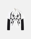 Layered Tribal Graphic Shirt | Inflation Streetwear INFLATION