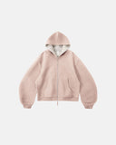 Contrast Color Liner Comfy Zip Up Hoodies | Inflation Streetwear INFLATION