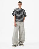 oversized streetwear barrel jeans