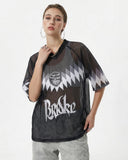 Graphic Mesh Oversized Jersey | Inflation Streetwear INFLATION