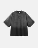 Monkey Washed Towel Embroidery Tshirt | Inflation Streetwear INFLATION