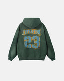 Washed Vintage Graphic Zip Up Hoodie | Inflation Streetwear