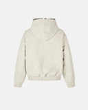 Faux Fur Hooded Bomber Jacket | Inflation Streetwear