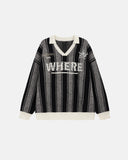Retro Striped Jacquard Sweaters | Inflation Streetwear INFLATION