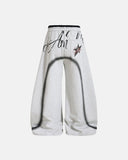 Spray Graphic Barrel Sweatpants | Inflation Streetwear