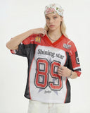 V-Neck Colorblock Mesh Jersey | Inflation Streetwear INFLATION