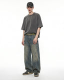 Distressed Boxy Washed Tees | Inflation Streetwear INFLATION