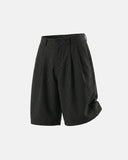 Pinstripe Pleated Tailored Shorts | Inflation Streetwear INFLATION