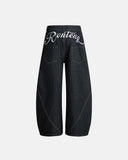 Stitching Multi Pockets Baggy Jeans | Inflation Streetwear INFLATION