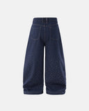 Colorful Rhinestones Ballon jeans | Inflation Streetwear INFLATION