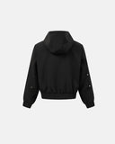 Metal Clasp Hooded Bomber Jacket | Inflation Streetwear