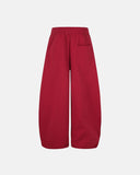Contrast Piping Graphic Barrel Sweatpants | Inflation Streetwear