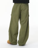 Multi Pockets Garment Washed Cargo Pants | Inflation Streetwear INFLATION