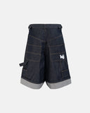 Raw Denim Carpenter Long Jorts | Inflation Streetwear INFLATION