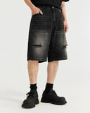 Vintage Ripped Washed Jorts | Inflation Streetwear INFLATION