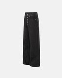 Raw Buttons Up Baggy Jeans | Inflation Streetwear INFLATION
