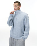 Quarter Zip Up Mock Neck Sweaters | Inflation Streetwear INFLATION