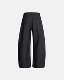 Vintage Pinstripe Pleated Barrel Jeans | Inflation Streetwear INFLATION