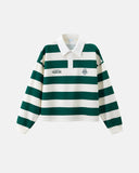 Green Rugby Polo Shirt | Inflation Streetwear INFLATION