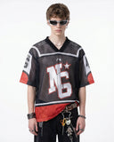 Colorblock Mesh Jersey T-Shirt| Inflation Streetwear INFLATION
