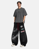 Retro Graphic Barrel Sweatpants | Inflation Streetwear