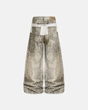 Leopard Print Wide Leg Pants | Inflation Streetwear