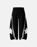 Contrast Patchwork Barrel Sweatpants | Inflation Streetwear INFLATION