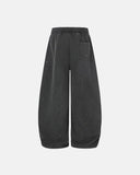 Washed Embroidered Star Barrel Sweatpants | Inflation Streetwear