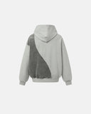 Washed Waffle Boxy Quarter Zip Hoodie | Inflation Streetwear