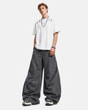 Washed French Worker Wide Pants | Inflation Streetwear INFLATION